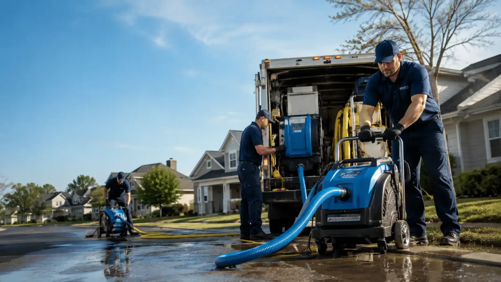 Flood Damage Cleanup in Valencia, CA